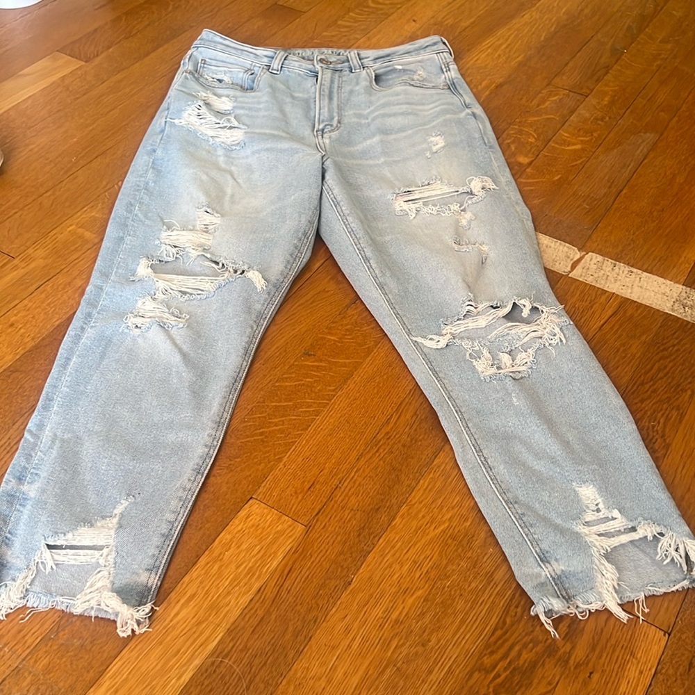 American Eagle Distressed Denim